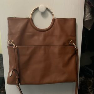 Lauren Conrad Tan/Brown Tote/Satchel